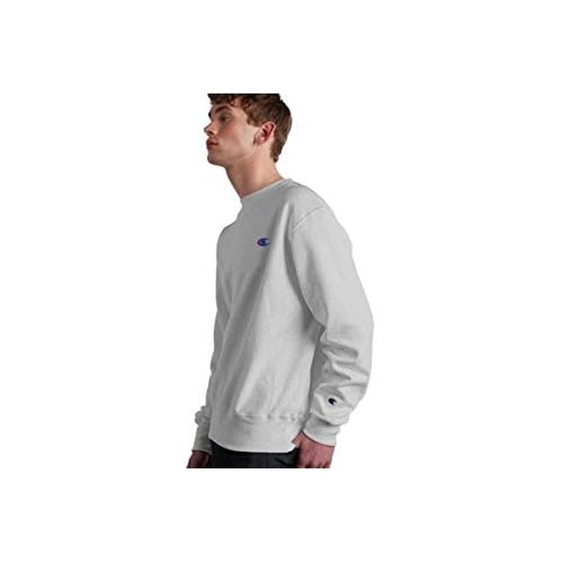 Champion mens Crewneck Sweatshirt, Reverse Weave, Heavyweight Fleece Sweatshirt for Men