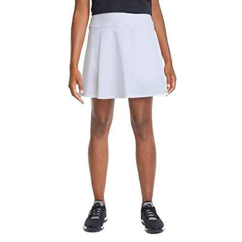 PUMA Women's Standard Pwrshape Solid Skirt, Bright White, Large