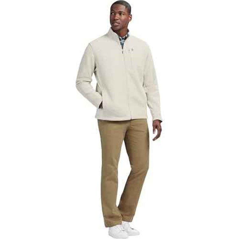 IZOD Mens Shaker Fleece Full Zip Jacket