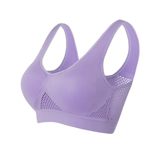 BTDECLAR Deals of The Day Clearance, Breathable Cool Liftup Air Bra, 3 Pack Sports Bra Large Size Air Bra Breathable and Comfort Mesh Bras for Women