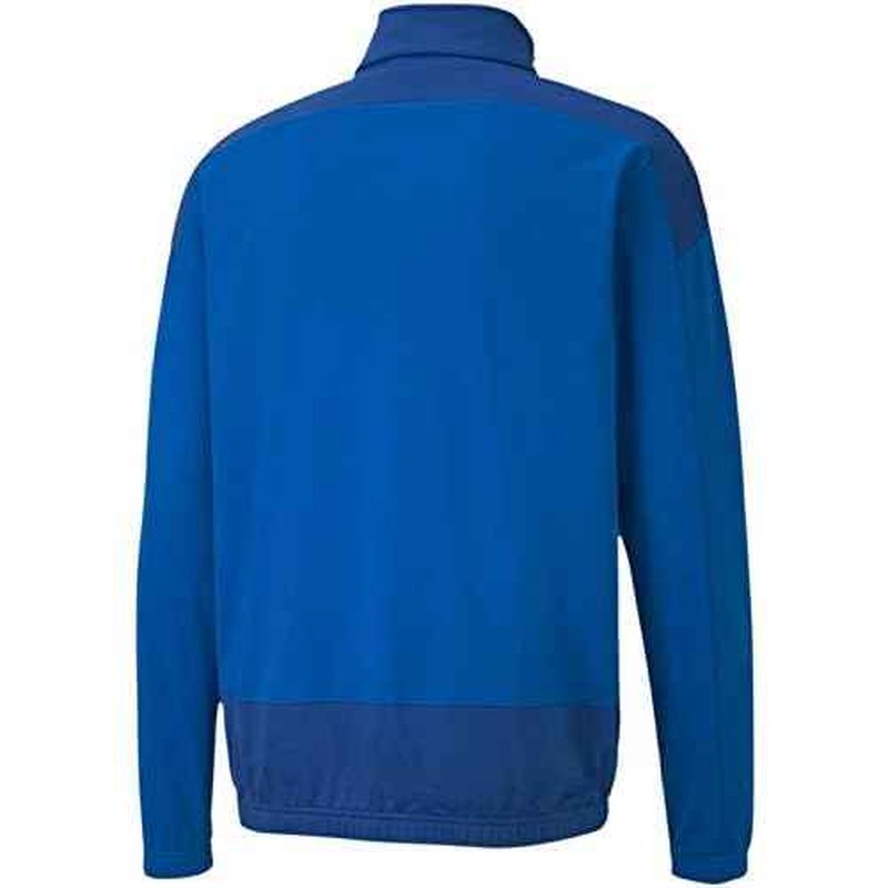 PUMA - Mens Teamgoal 23 Training Jacket, Size: Large, Color: Electric Blue Lemonade/Team Power Blue