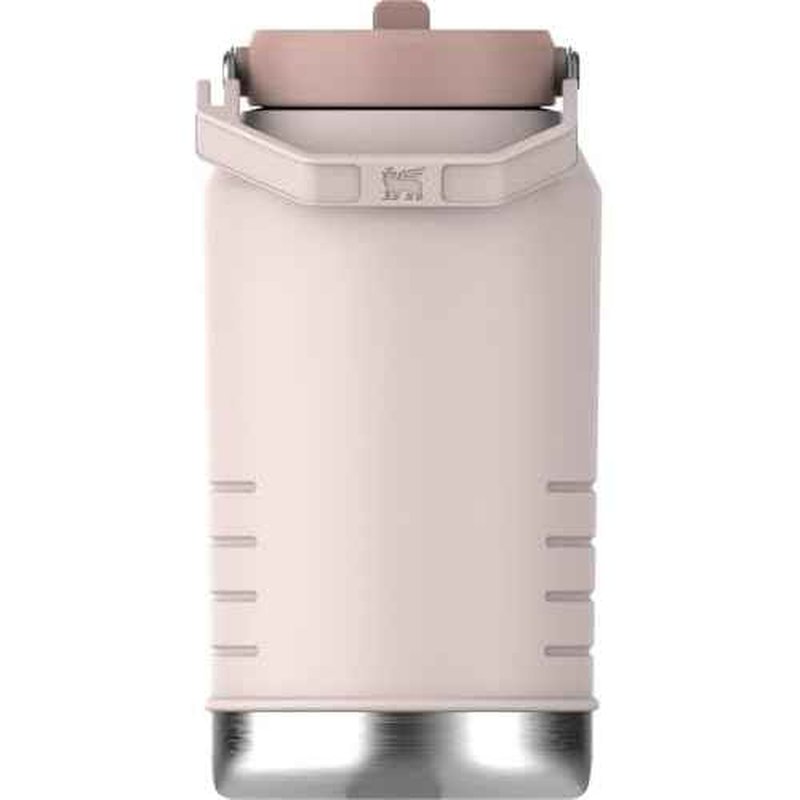 Stanley IceFlow 2.0 Flip Straw Jug with Handle 96 oz | Twist On Lid and Flip Up Straw | Leakproof for Travel and Sports | Insulated Stainless Steel |BPA-Free | Rose Quartz