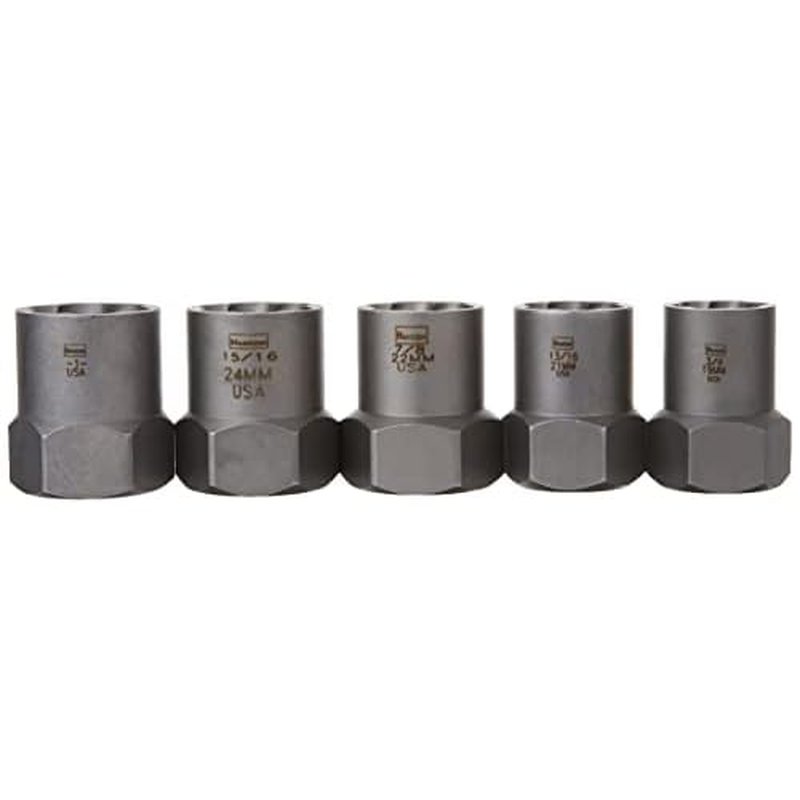 IRWIN HANSON Lugnut Extractor Set, 5-Piece (54125)