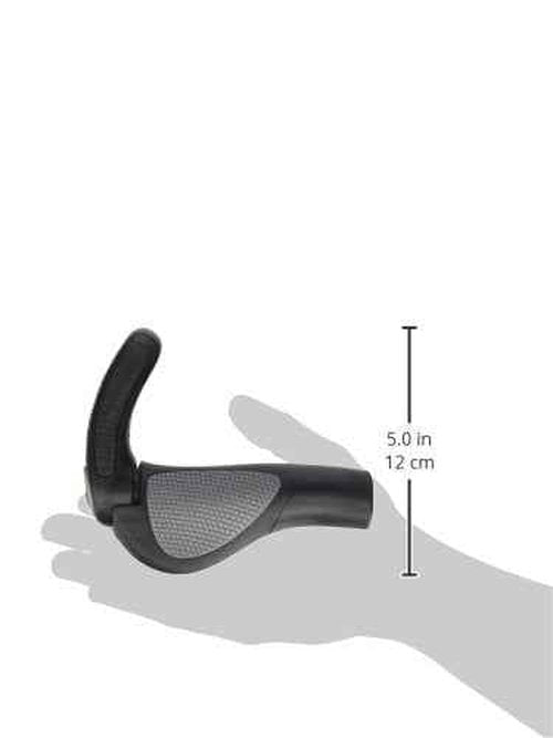 Ergon GP3-L Grips: Large, Black/Gray