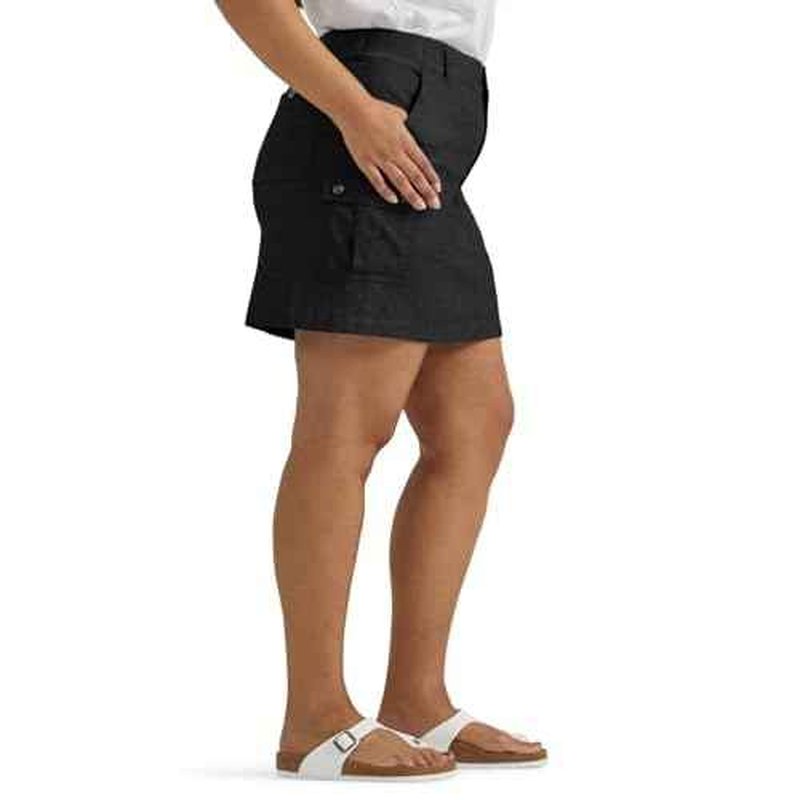 Lee Women's Plus Size Ultra Lux Comfort with Flex To Go Cargo Skort
