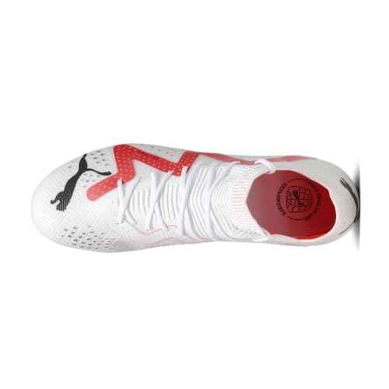 PUMA Mens Future Pro Soccer Cleats Cleated, Firm Ground, Turf - Pink, White