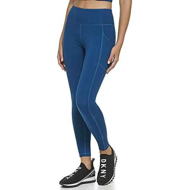 DKNY Womens Sport Tight,Poseidon,M