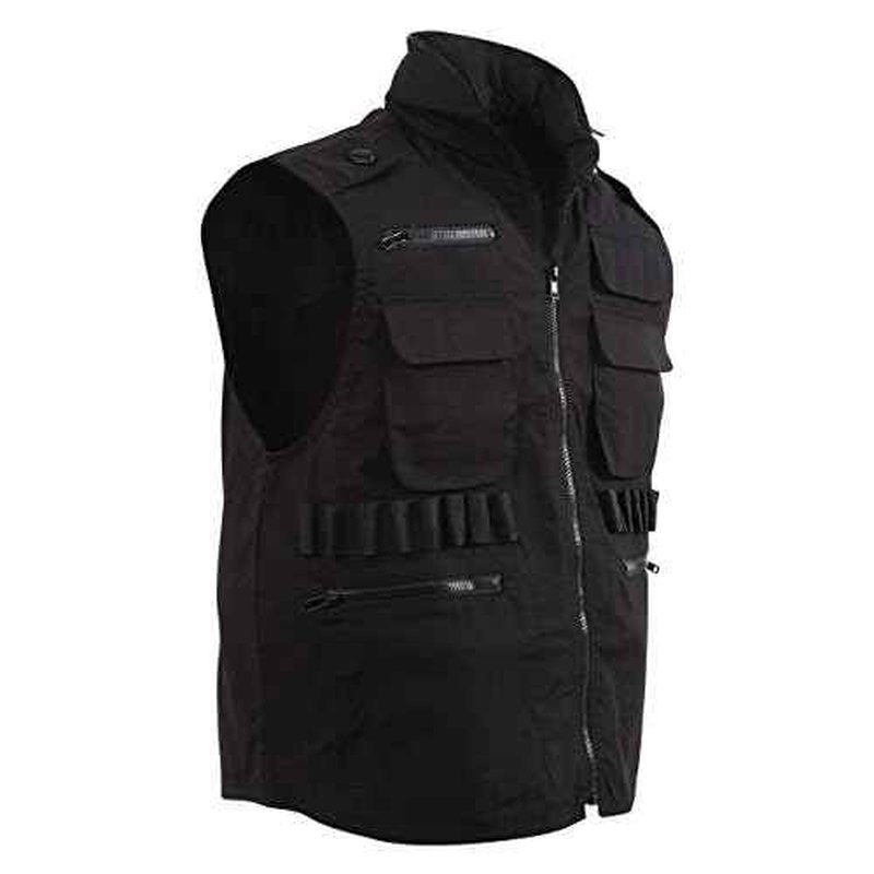 Rothco Ranger Vest (US, Alpha, X-Large, Regular, Regular, Black)