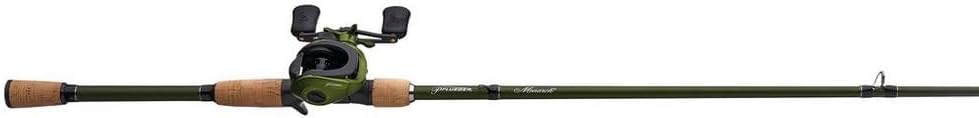 Pflueger Monarch Baitcast Reel & Fishing Rod Combo - Lightweight Design, Smooth Casting
