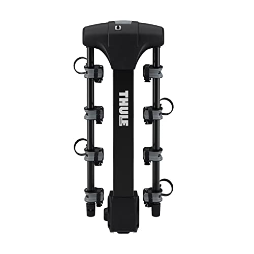 Thule Apex XT Hanging Hitch Bike Rack, Carries 4 Bikes, Perfect for Traveling with Multiple Bikes - Quick, Tool-Free Installation, Suitable for a Wide Variety of Bike Sizes and Frame Styles