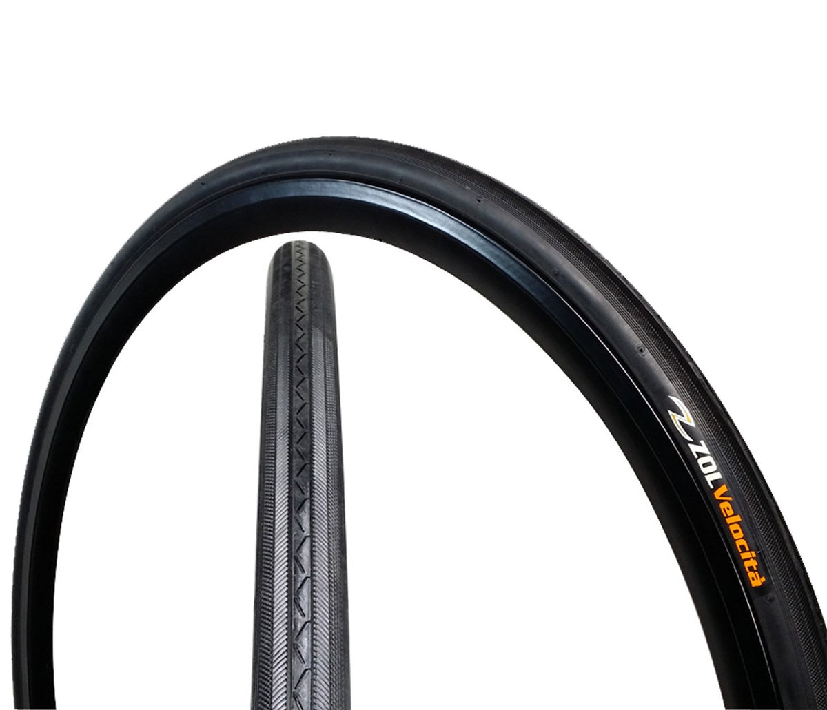 700x25C Bicycle Tire Road Bike Fixie Urban Tire - Black