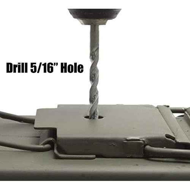 Case Club Locking Hardware Kit for Steel 50 Cal, Fat 50, 30 Cal, 20 mm, 40 mm Ammo Cans