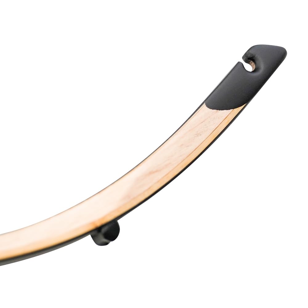 PMZ 58" Traditional Recurve Bow, Wooden Ming Hunting Horse Bow 20-50 lbs