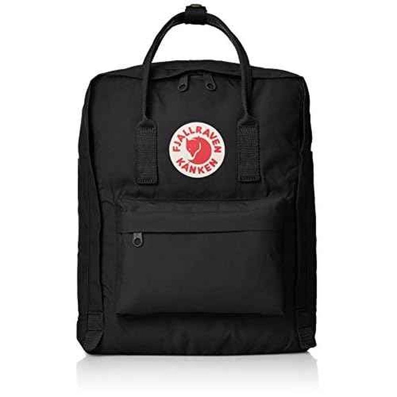 Fjallraven - Kanken Classic Pack, Heritage and Responsibility Since 1960, One Size,Black