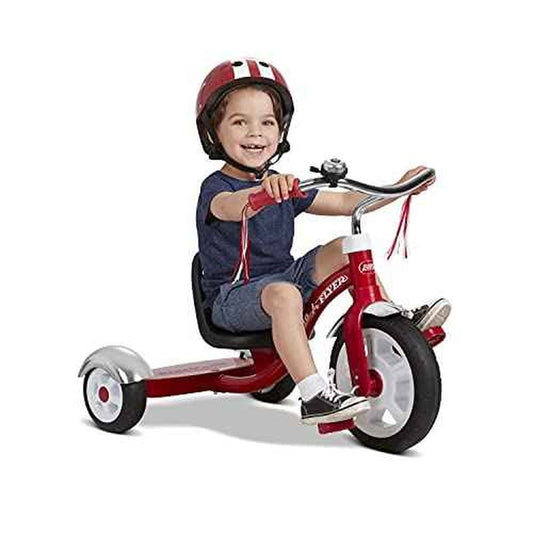 Radio Flyer Big Red Classic Tricycle, Toddler Trike, Tricycle for Toddlers Age 2.5-5, Toddler Bike