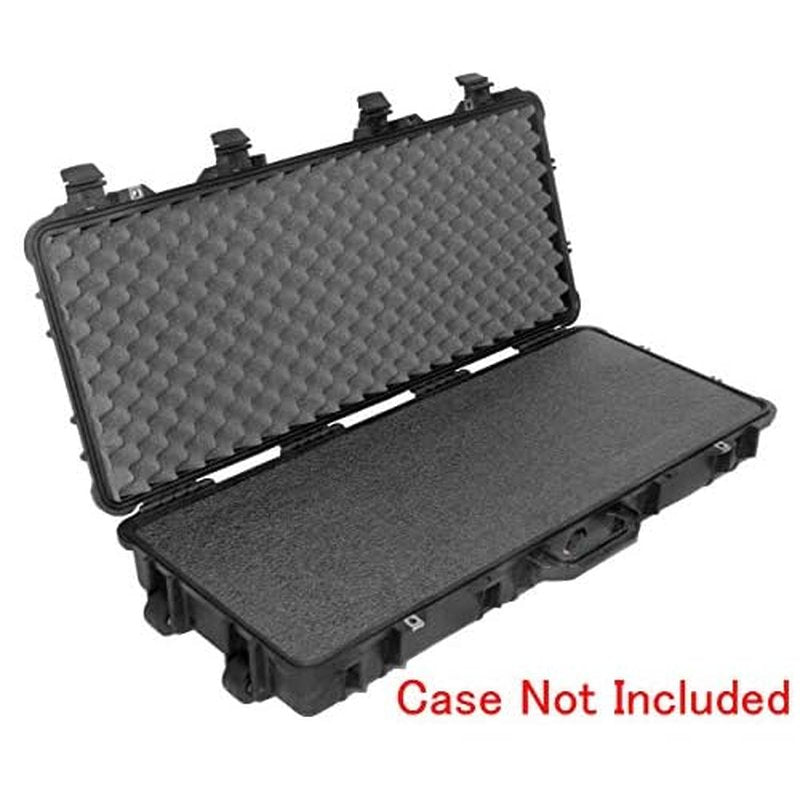 Case Club Military Grade Closed Cell Polyethylene Foam to Fit Pelican Rifle Case (1700)