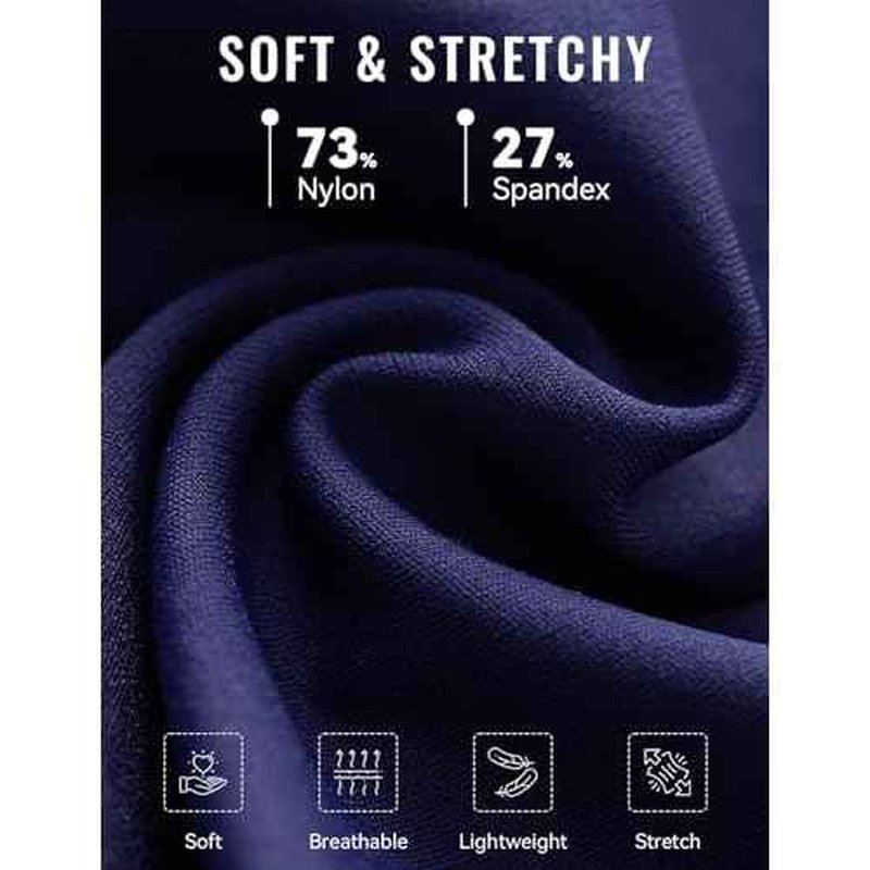 baleaf Women's 12" Bermuda Shorts Long Shorts Knee Length Running Walking Workout Athletic Stretch Pockets