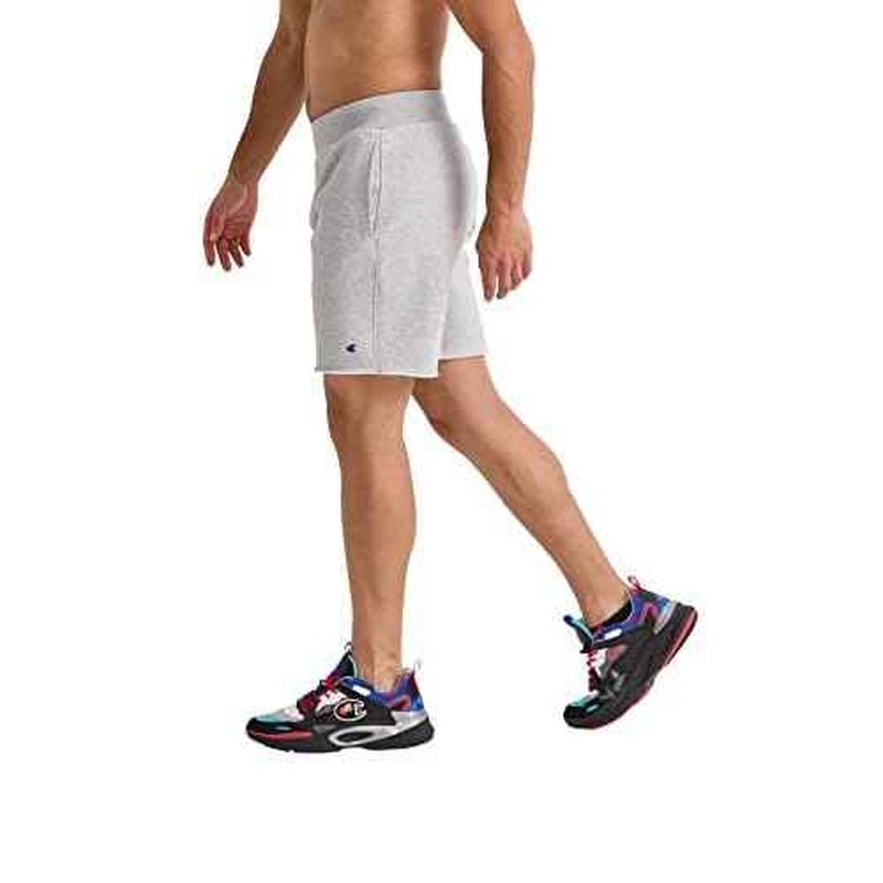 Champion Men's Shorts, Reverse Weave Fleece Shorts, Knee-Length Shorts for Men, C Logo, 10"