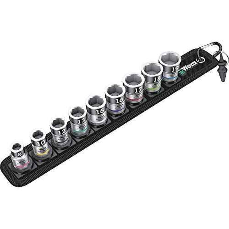 Wera - Belt A Imperial 1 Zyklop Bit SKT with 3/8 (5003884001),Black