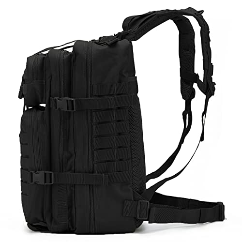 QT&QY 45L Military Tactical Backpacks For Men Camping Hiking Trekking Daypack Bug Out Bag Lage MOLLE 3 Day Assault Pack