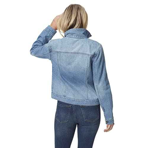 Jessica Simpson womens Reagan Trucker Jean Jacket