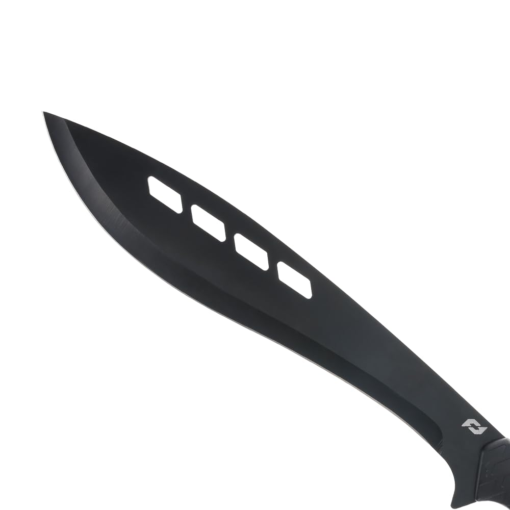 Schrade Delta Class Decimate Kukri Machete with Stainless Steel Blade for Outdoor Survival