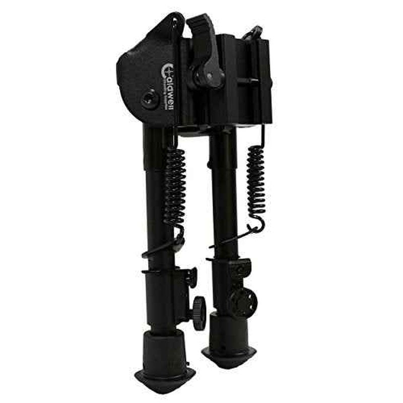 Caldwell XLA Fixed Pic Rail Bipod with Collapsible Design, Non-Slip Feet and Notched Legs for Outdoor, Range, Shooting and Hunting