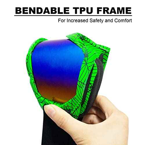 Dirt Bike Goggles for Motorcycle, ATV, Motocross, Riding, Offroad - Adult, Men, Women, Youth, Kids
