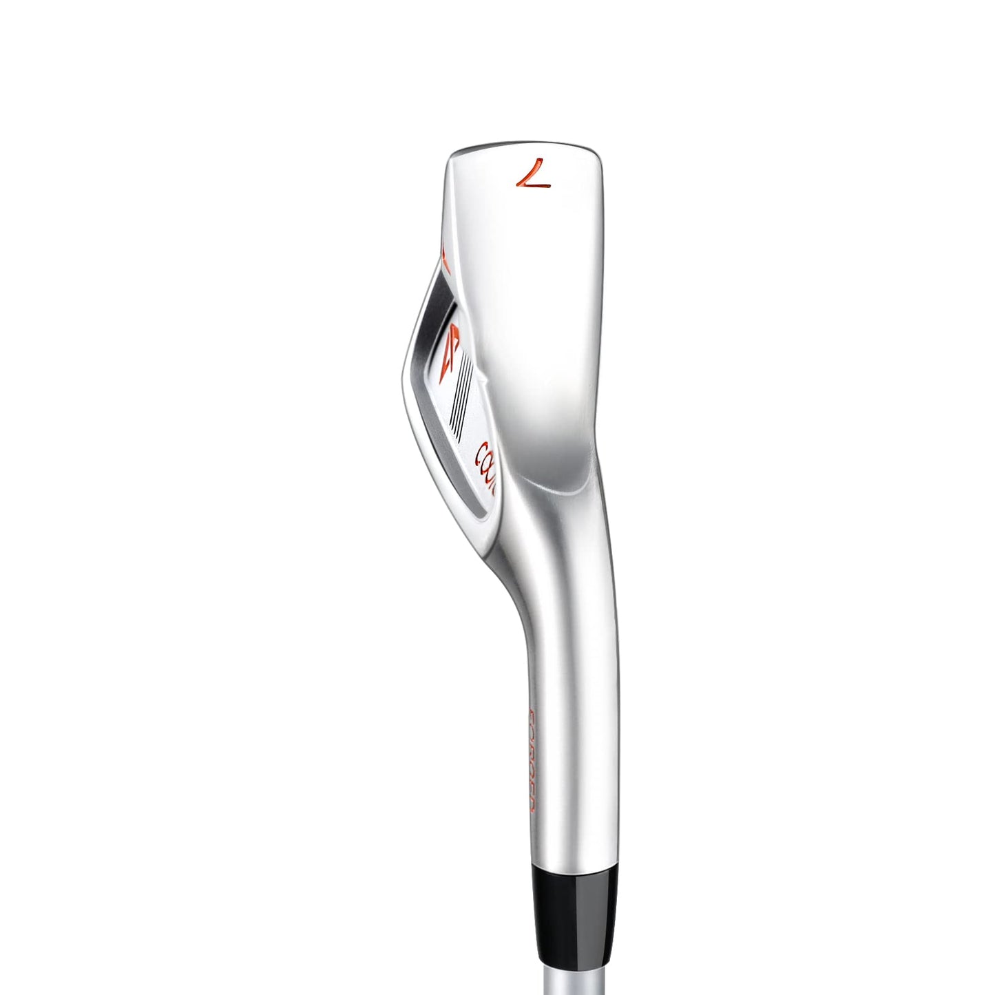 COOLO Graphite Golf Irons, Provide More Speed and Control, Beginner/High Handicap/Seniors/Ladies, Reduced Strain on Elbows and Wrists, Right&Left Handed(Men, #P, Left)
