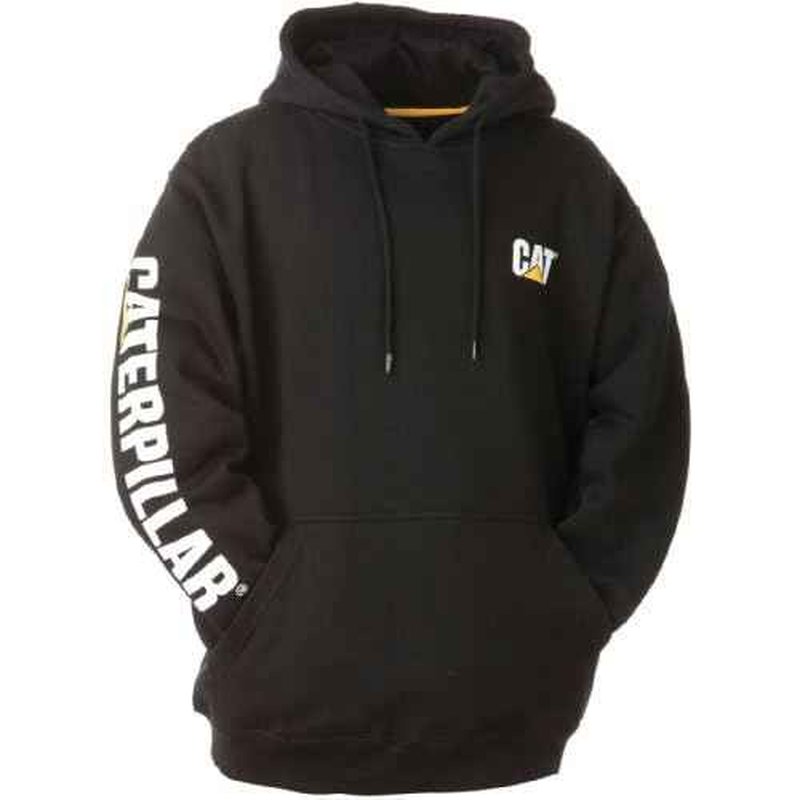 CAT Workwear Men's Caterpillar Trademark Banner Hoodie