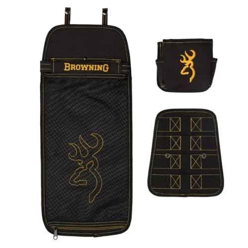 Browning Black and Gold Shell Pouch