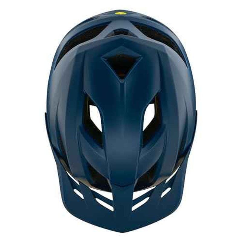 Troy Lee Designs - Youth FLOWLINE Helmet; Point Dark Indigo OSFA