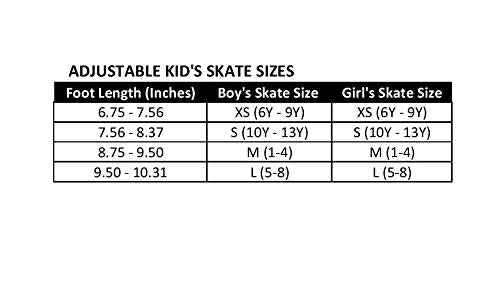 American Athletic Party Girl Ice Skates for Girls - Adjustable Kid’s Figure Skates with Hard Shell Support, Padded Lining, Stainless Steel Blades - Suitable for Indoor & Outdoor Ice Skating (5)