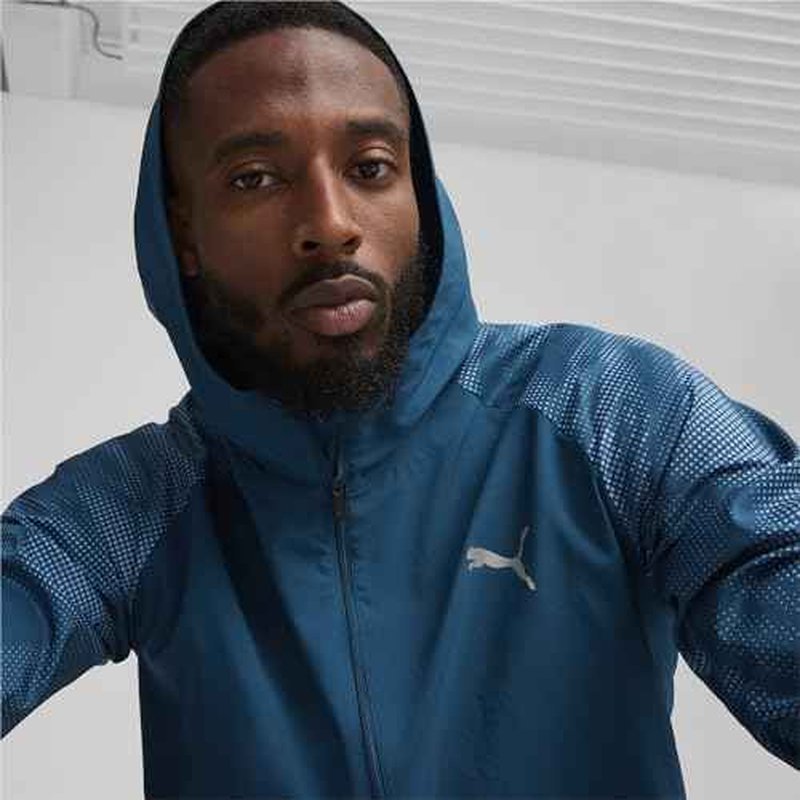 PUMA Mens Run Favorite Woven Jacket