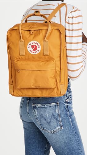 Fjallraven Women's Kanken Mini Backpack, Light Oak, Tan, One Size