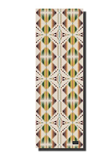 Pendleton x Yune Yoga 6mm PER Yoga Mat Premium All Purpose Exercise and Fitness Mat, Eco-Friendly, Extra Thick, Non-Slip, Anti-Tear (Pilot Rock) (FalconCove)