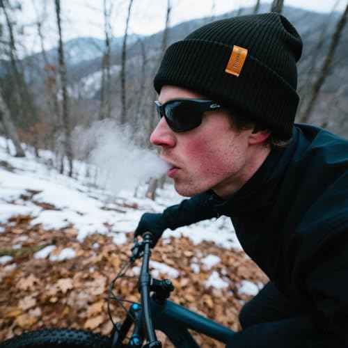 Windproof Warm Beanie Stocking Cap - Winter Ski Thick Skull Cap Cold Cap for Men and Women