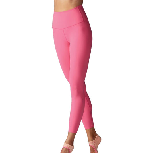 Tavi Apparel High Waisted 7/8 Tight for Barre, Yoga, Pilates and Beyond Hot Pink