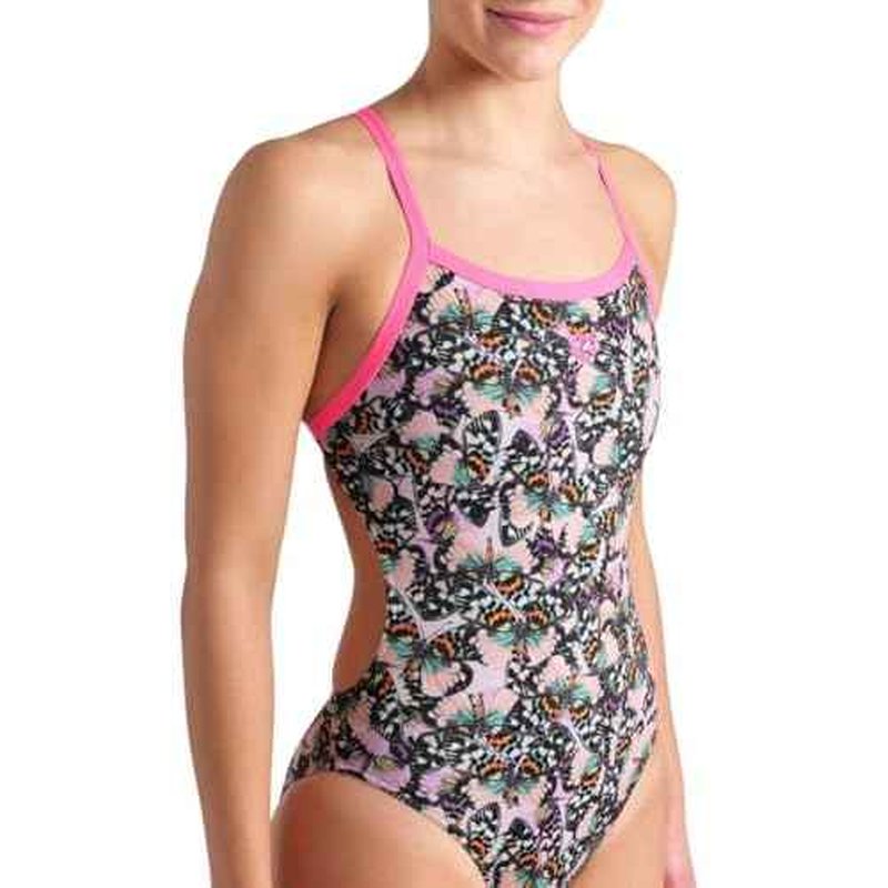 ARENA Women's Performance Butterflies Challenge Back Training Swimsuit Ladies Bathing Suit