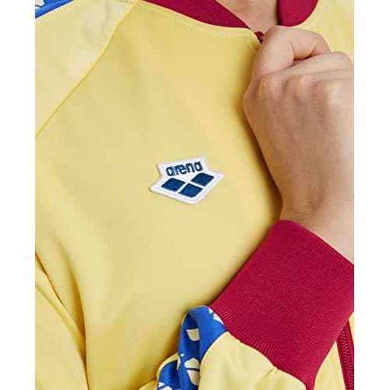 ARENA Women's Icons Relax Iv Team Jacket Full-Zip Regular Fit Side Pockets Retro