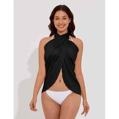 Women's Sarong Wraps Swim Skirt Cover Ups Bathing Suit Wrap Skirt Swimsuit Skirt Coverups for Swimwear