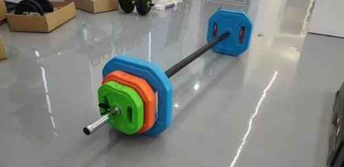 Adjustable Barbell Weight Set, Adjustable Free Weights for Home and Gym Workout, 20KG, Multi-color