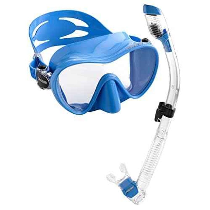 Cressi Scuba Diving Snorkeling Kit - Freediving Mask & Dry Snorkel