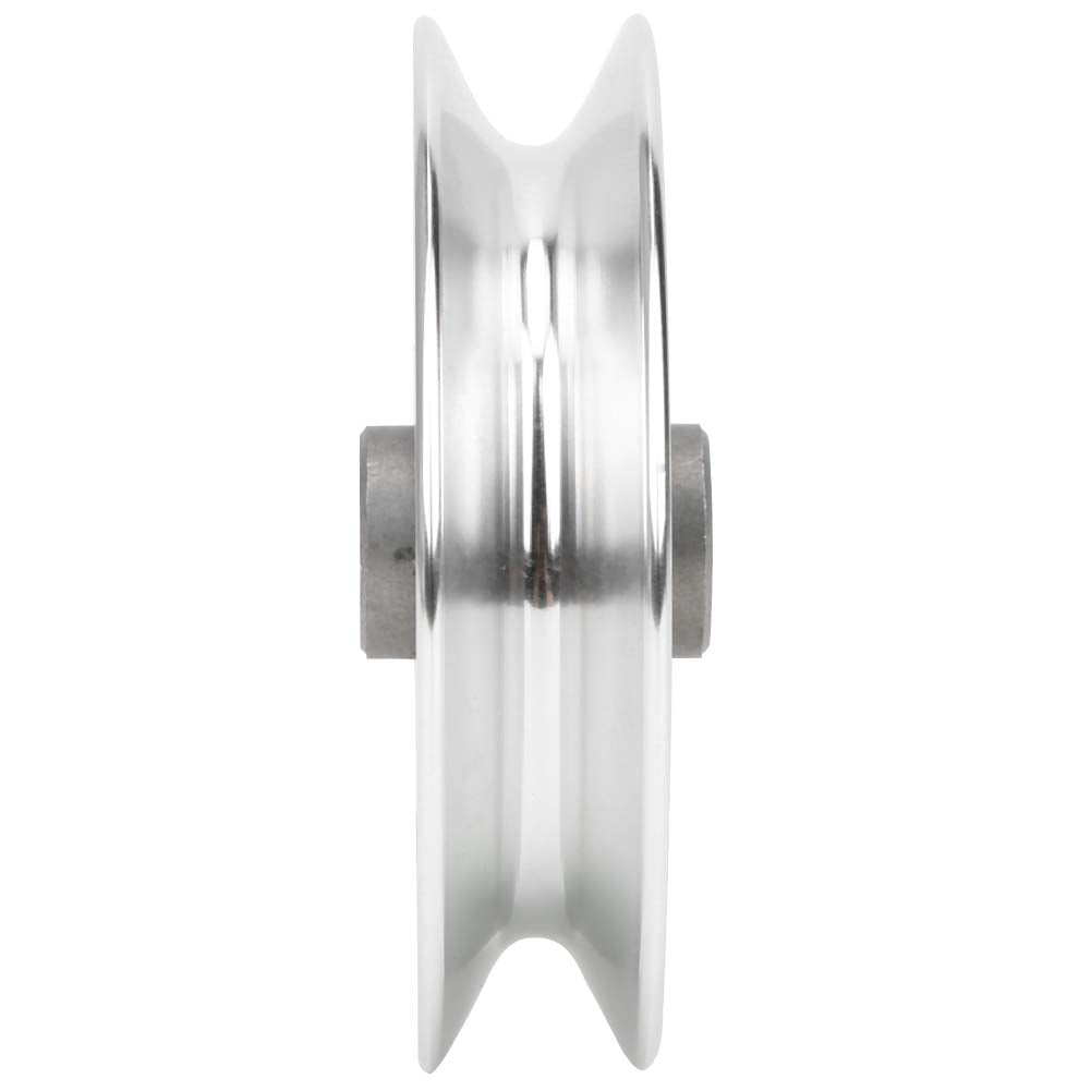 Alomejor Fitness Pulley 70 80mm Universal Bearing Pulley Wheel for Gym Fitness Equipment Cable Machine Wearproof Spare Part(80mm)