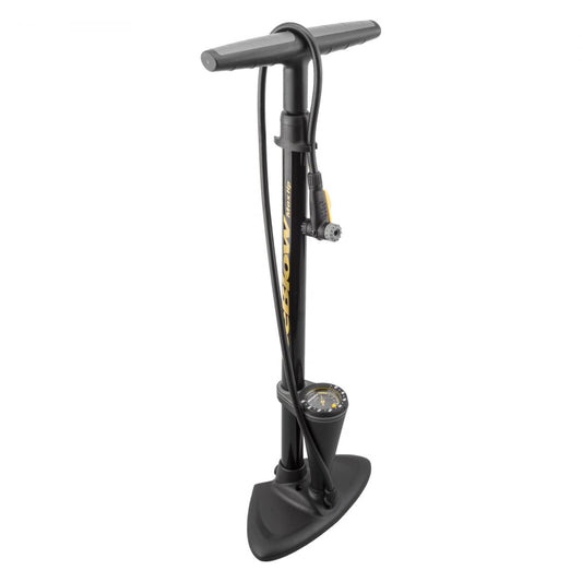 Topeak JoeBlow Max HP Bike Floor Pump, 160 PSI/11 BAR, TwinHead,Black