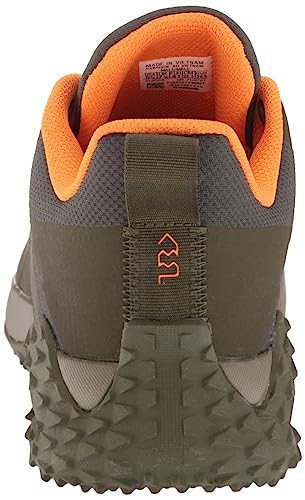 Reebok Mens Trail Cruiser, Poplar Green/Grey/High Ghvis Orange, 13