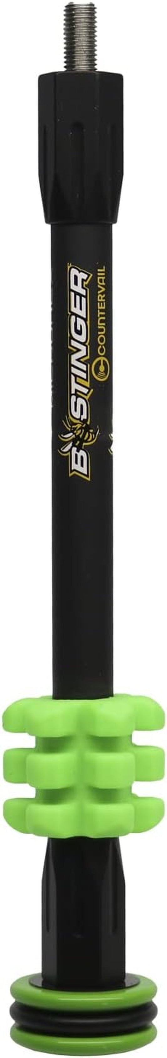 B-Stinger MicroHex Stabilizer - 8" Green Archery Stabilization Accessory