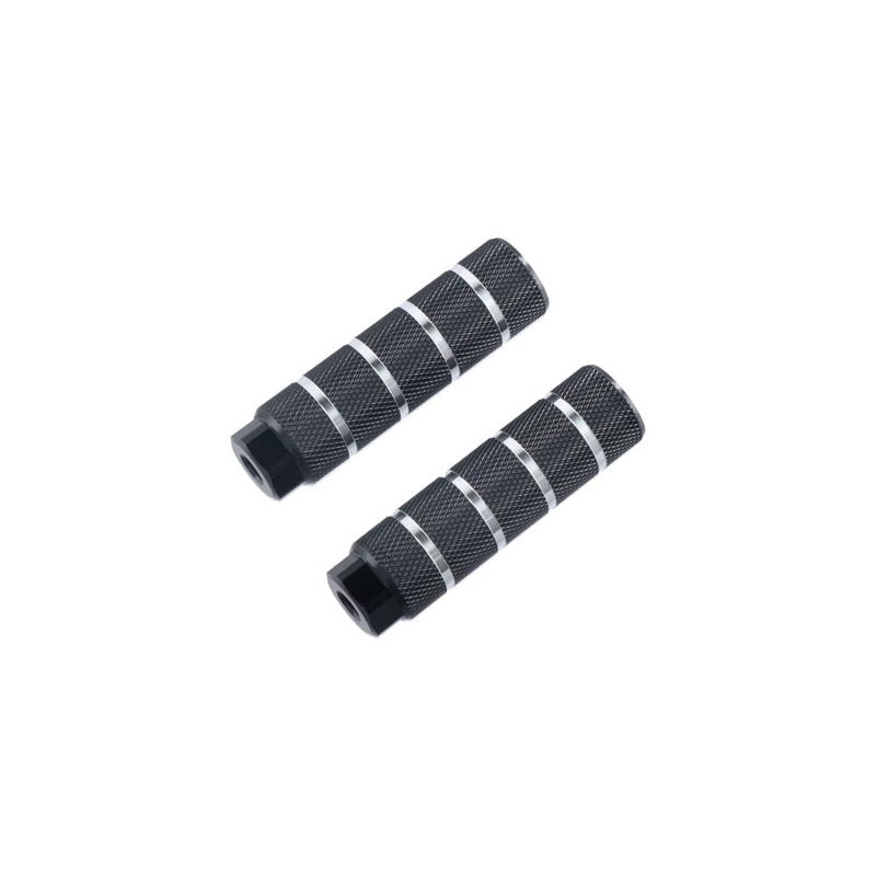 Pokinge 1 Pair Aluminum Alloy Bike Pegs, Anti-Skid Bicycle Pegs BMX Bicycle Rear Stunt Studs Pegs Lead Foot Bicycle Pegs Suitable for 3/8 inch Axle