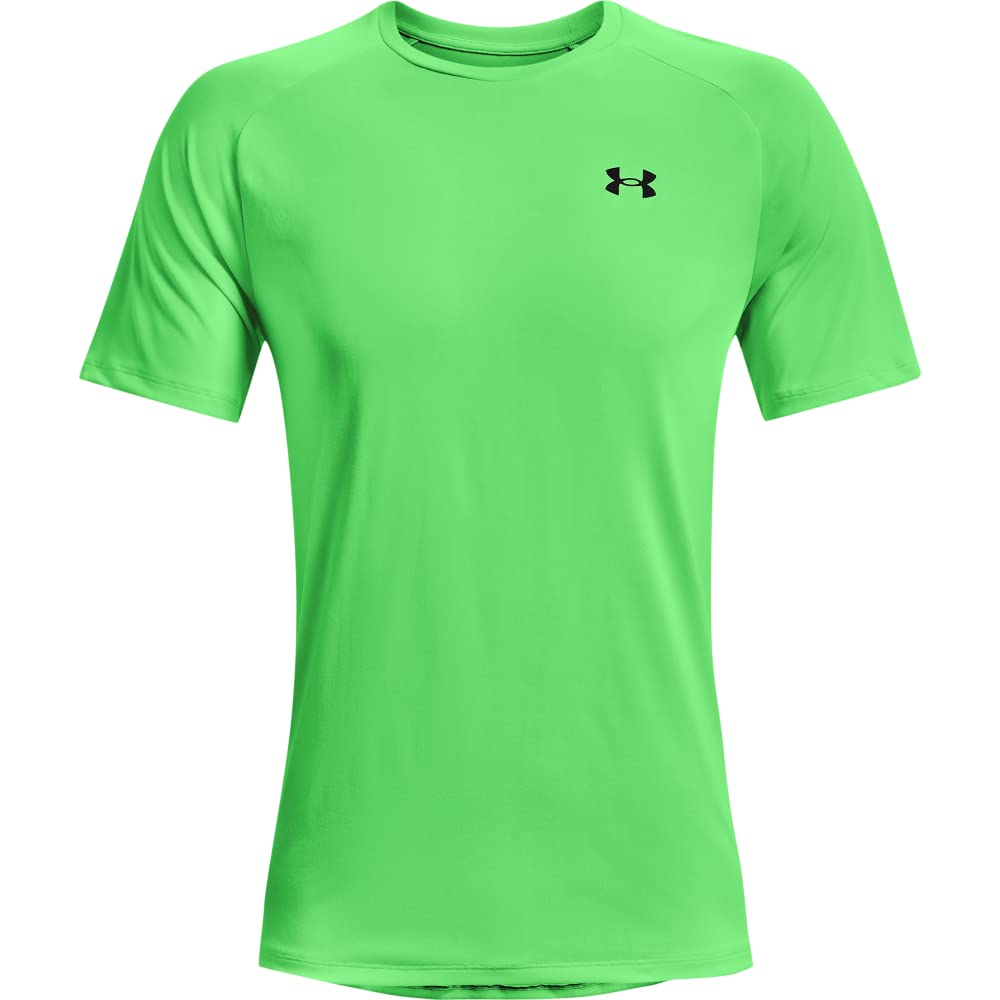 Under Armour Men's Tech 2.0 Short-Sleeve T-Shirt, Stadium Green (341)/Black, Large