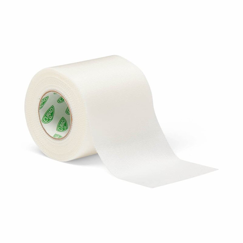 CURAD Cloth Silk Adhesive Medical Tape, 2 Inch x 10 Yard Roll, Box of 6
